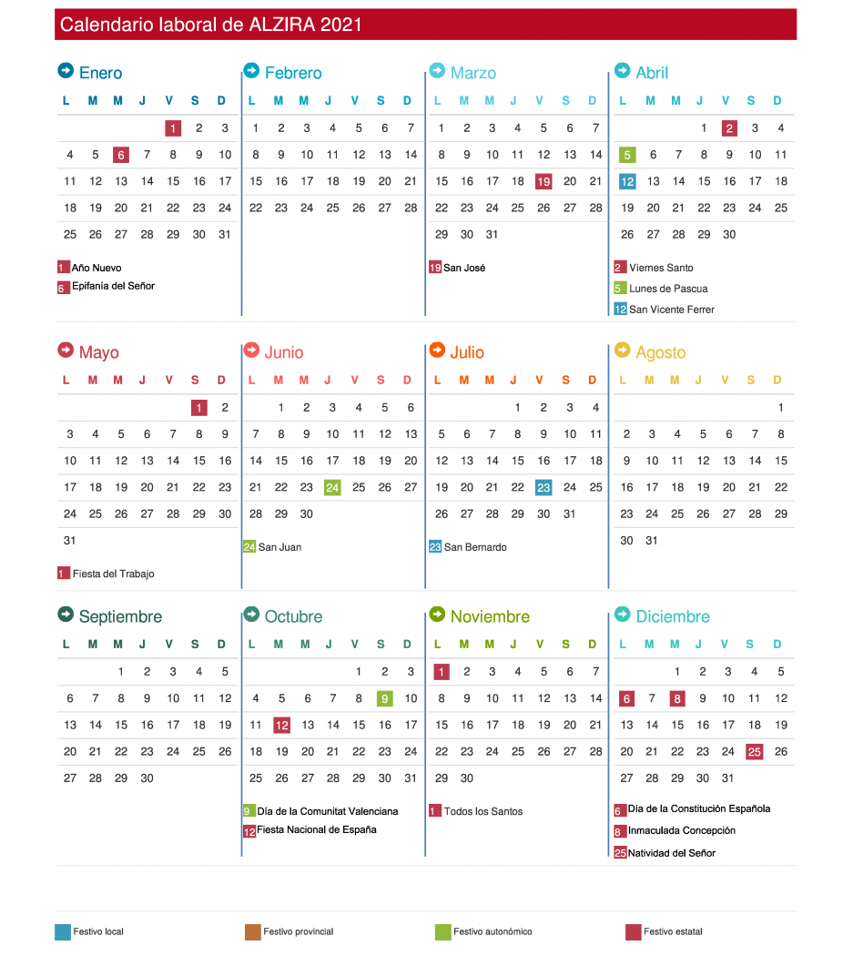 Calendari Laboral  