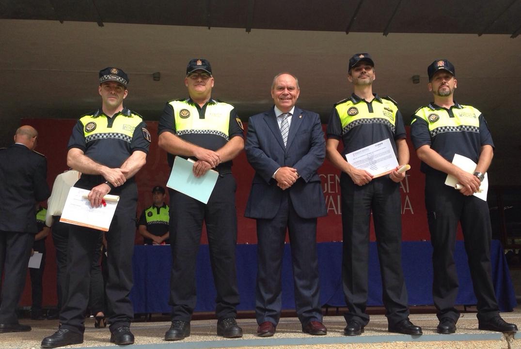 Reconocimiento policia local IVASPE