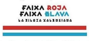 FAIXA ROJA Y BLAVA