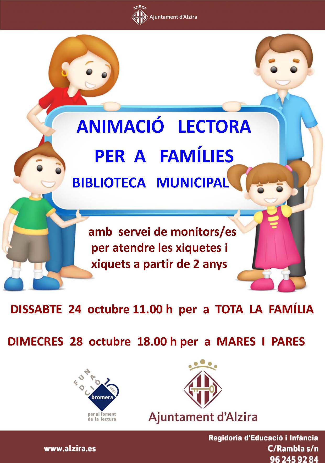 Cartell animacio lectora