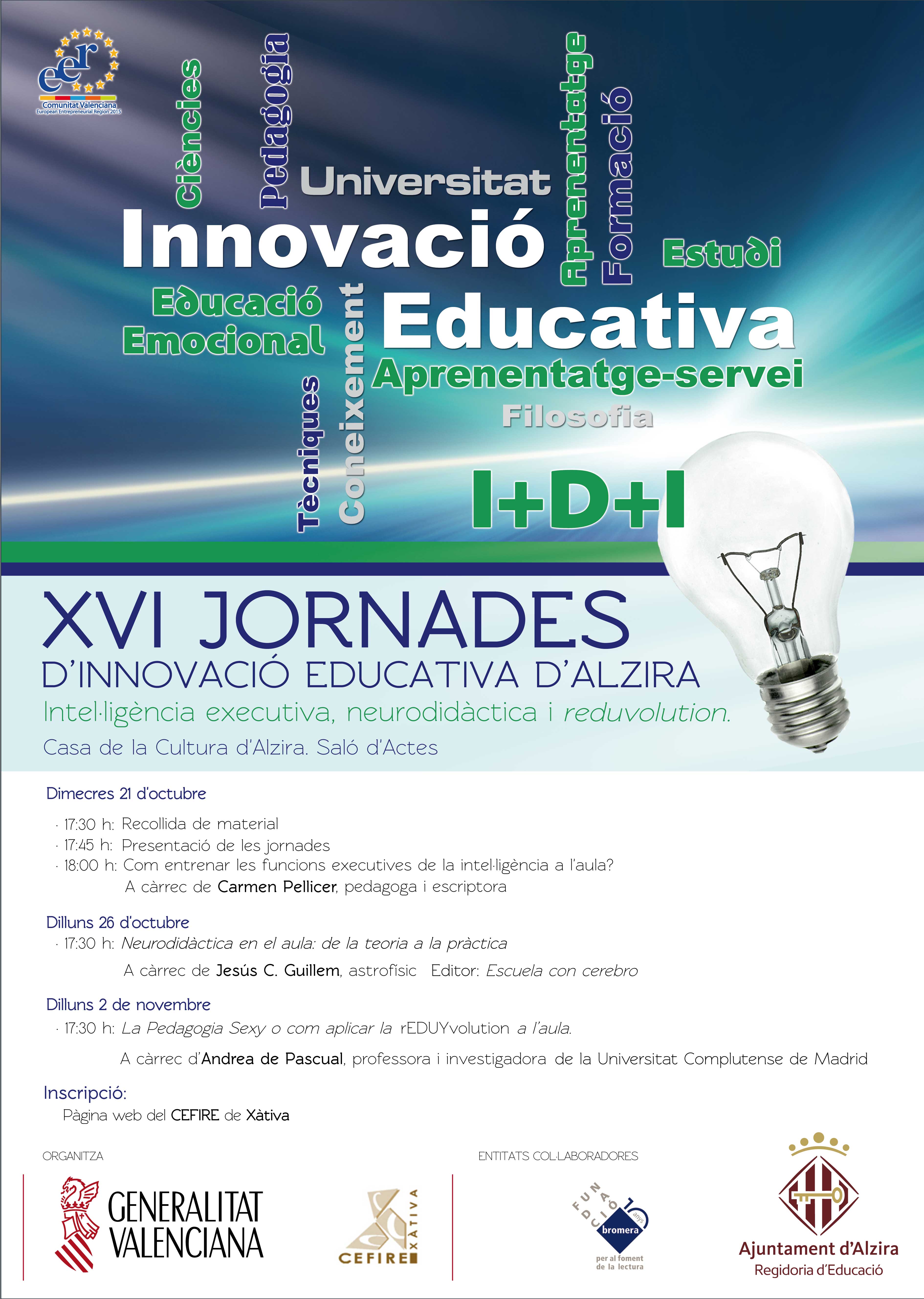 XVI JORNADES2015 GV cartell definitiu