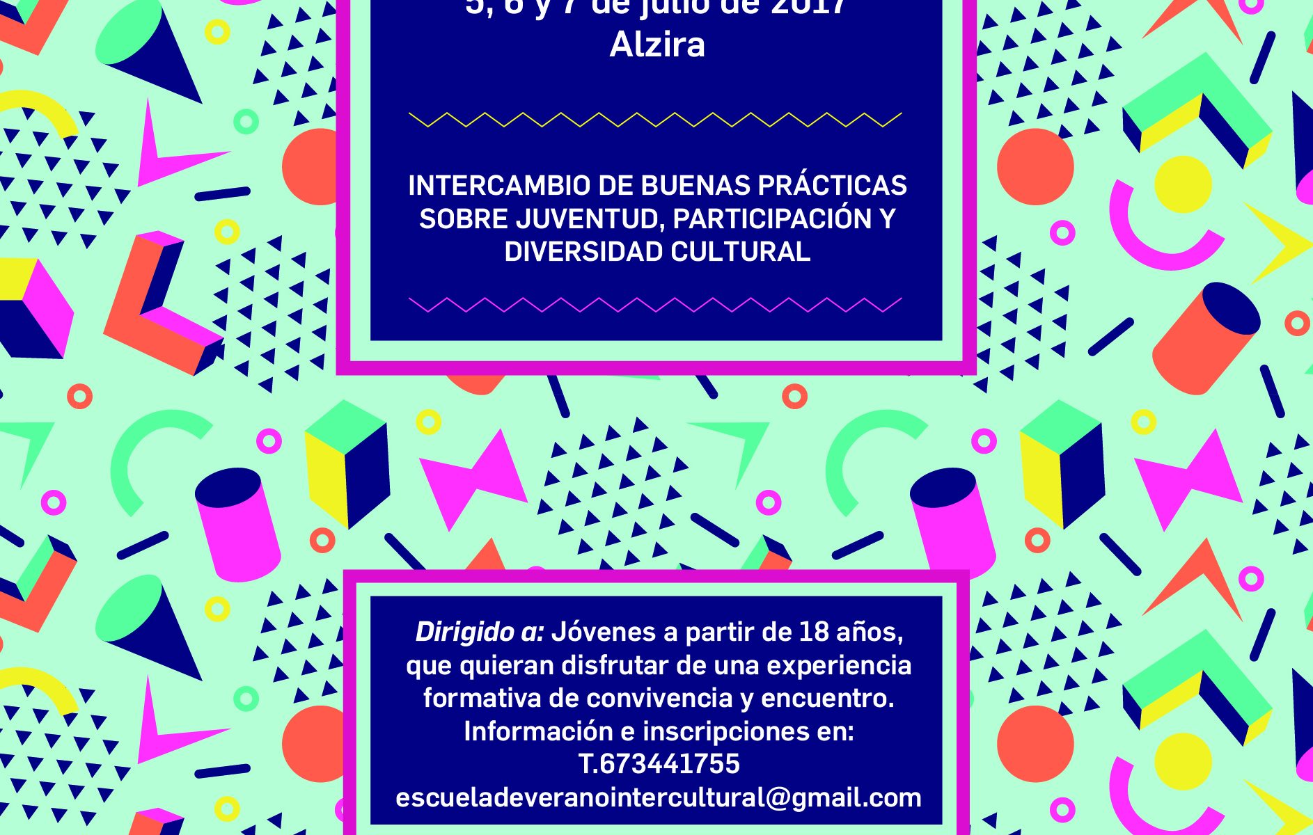 escola intercultura cartell