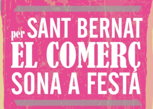 Cartel Sant Bernat baja