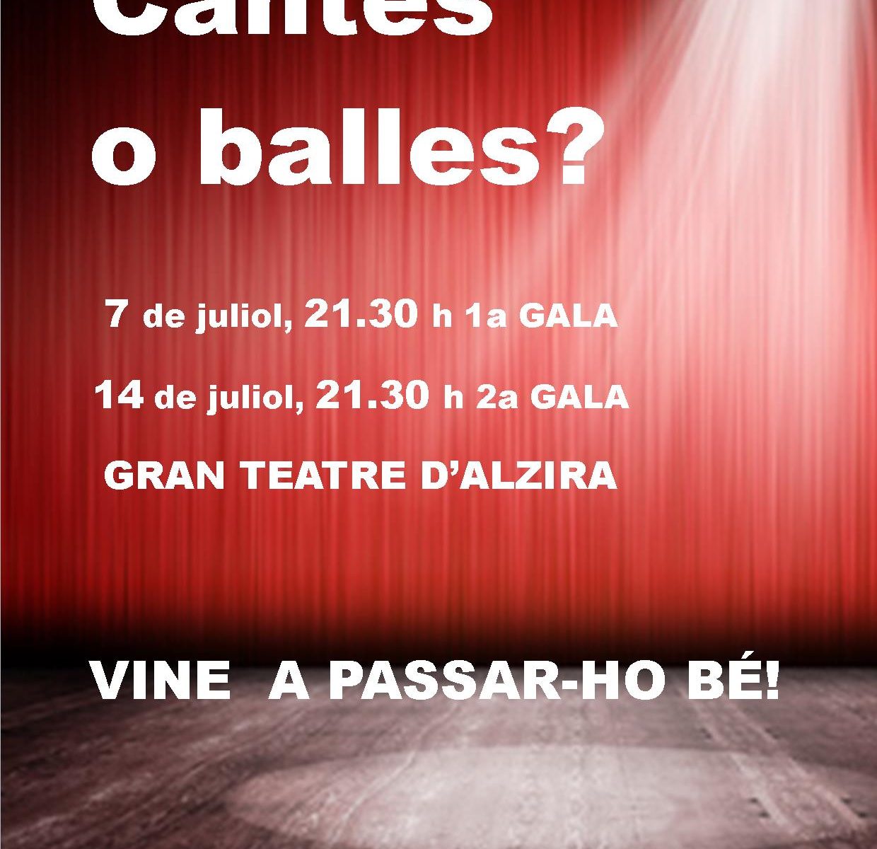 cantes o balles gales