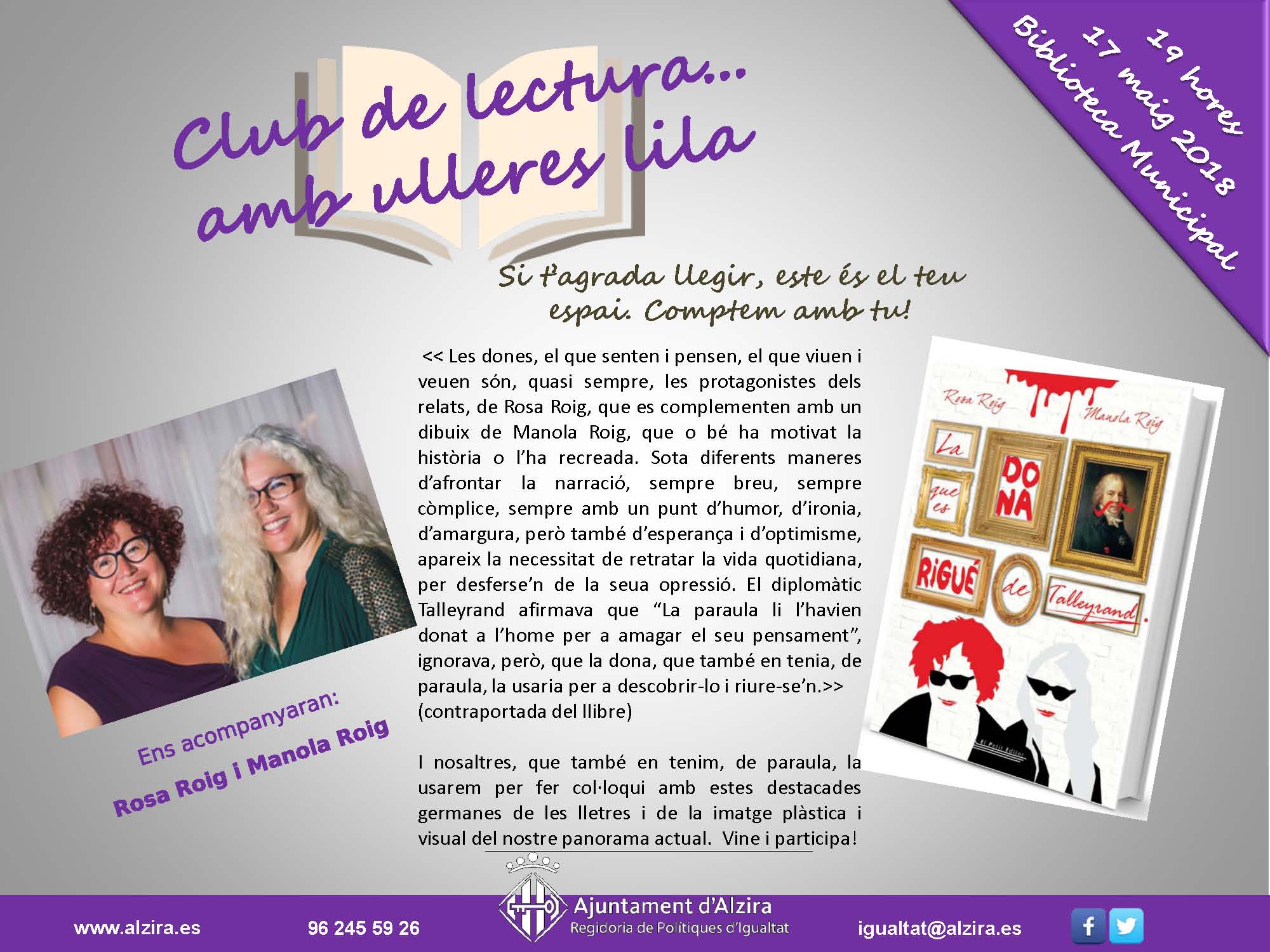 Club lectura 17-5-18