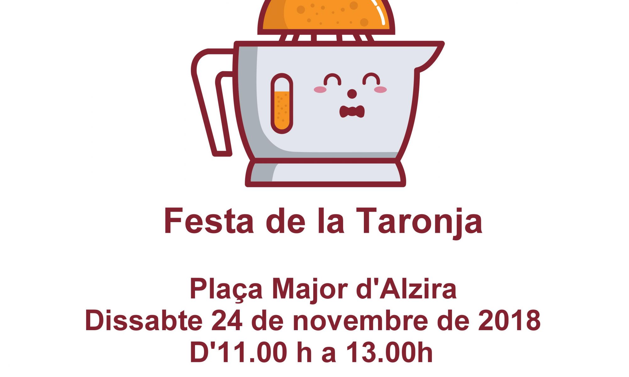 Cartell Festa de la Taronja