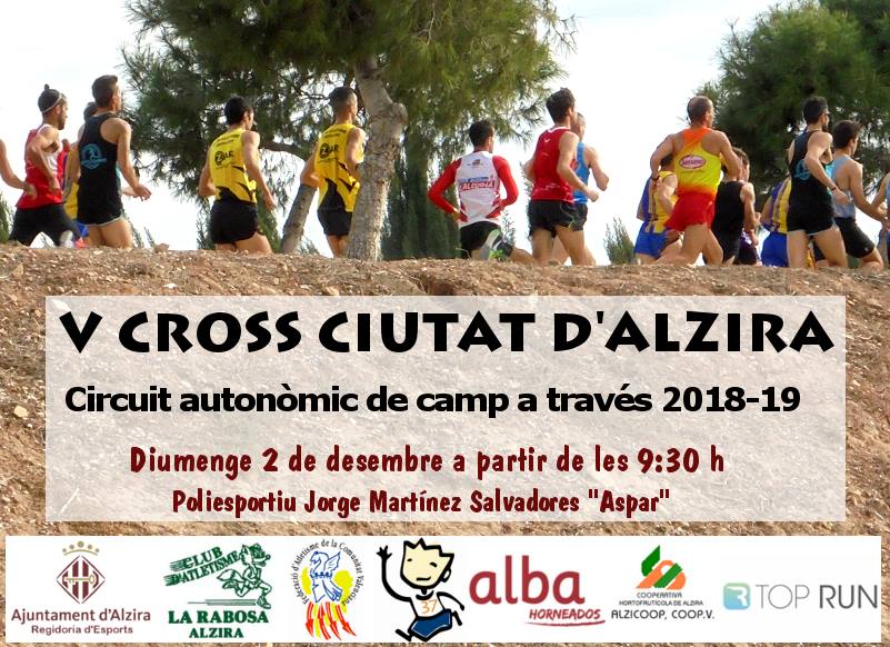 Cartell V Cross Ciutat dAlzira