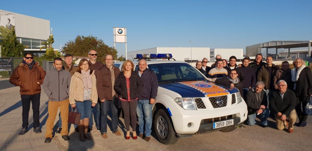 Protecció civil Alzira 5 gener 2019