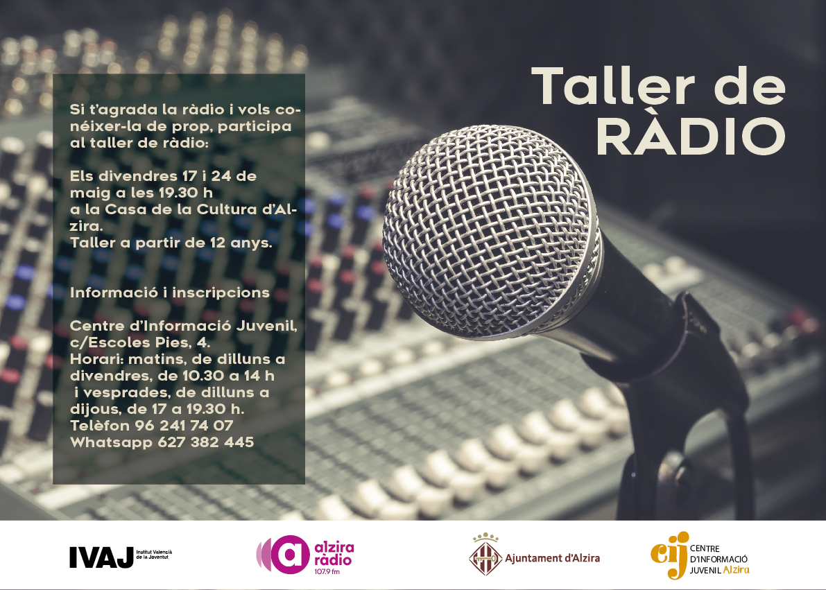 taller de ràdio Mesa de trabajo 1 Mesa de trabajo 1