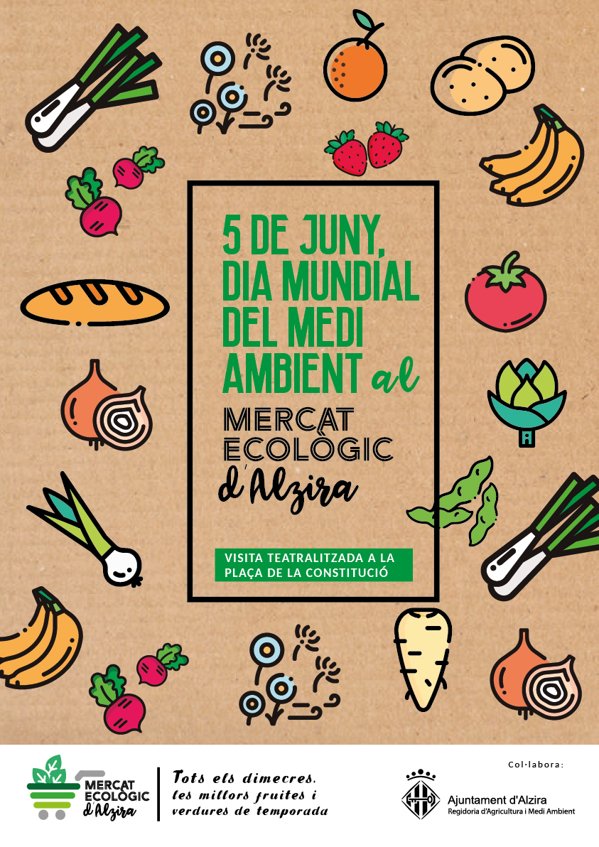 cartell mercat eco dia medi ambient