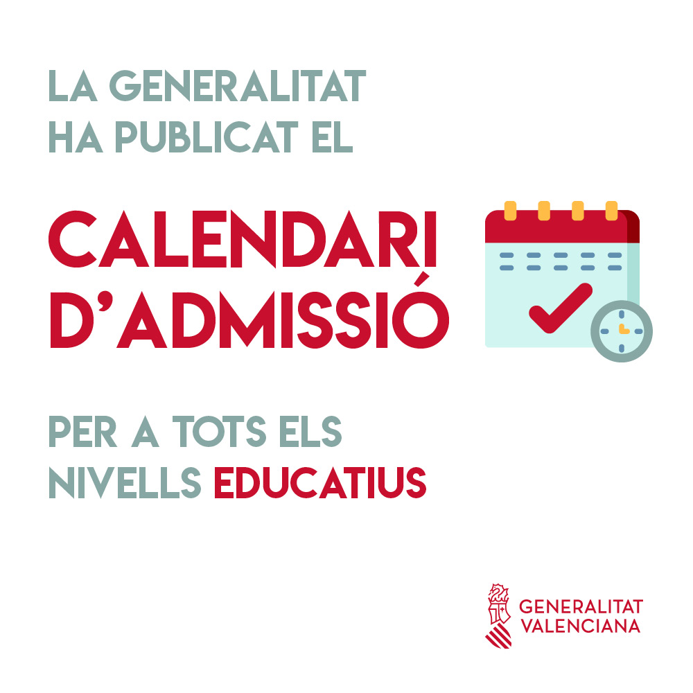 calendari admissio VAL