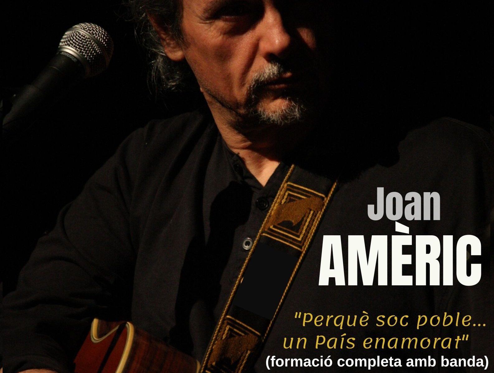 Joan Amèric presenta su último espectáculo a Alzira en el primero gran concierto de la celebración del centenario del Gran Teatre
