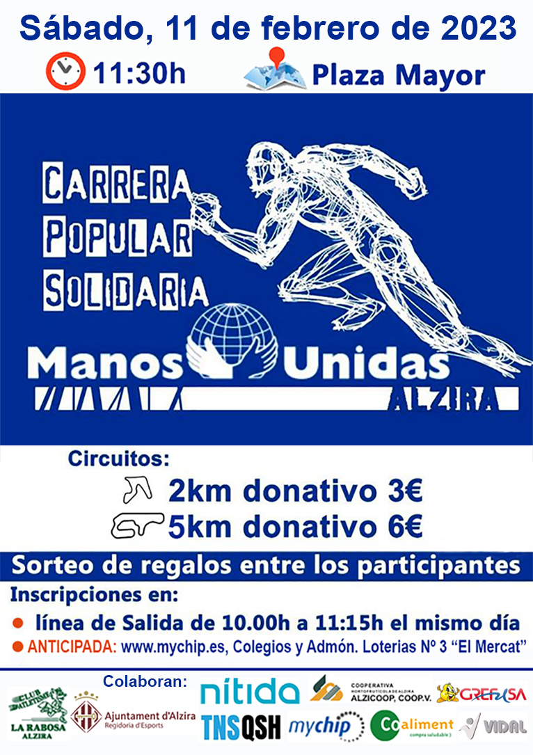 Manos Unidas CARRERA 2023