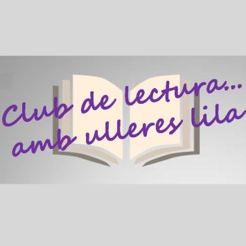 Club de lectura amb ulleres lila sobre: La trena