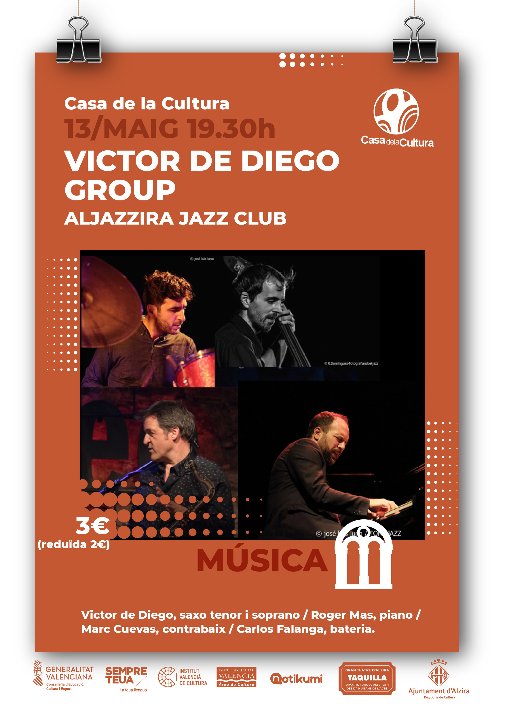 ALJAZZIRA JAZZ CLUB - Victor de Diego Group