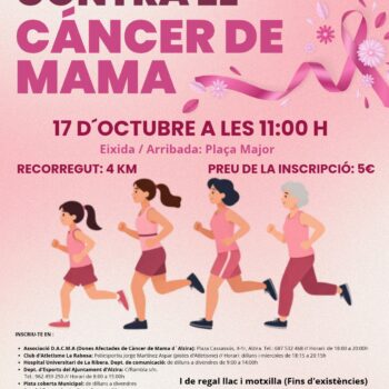 XIII Carrera Popular contra el Càncer d'Alzira