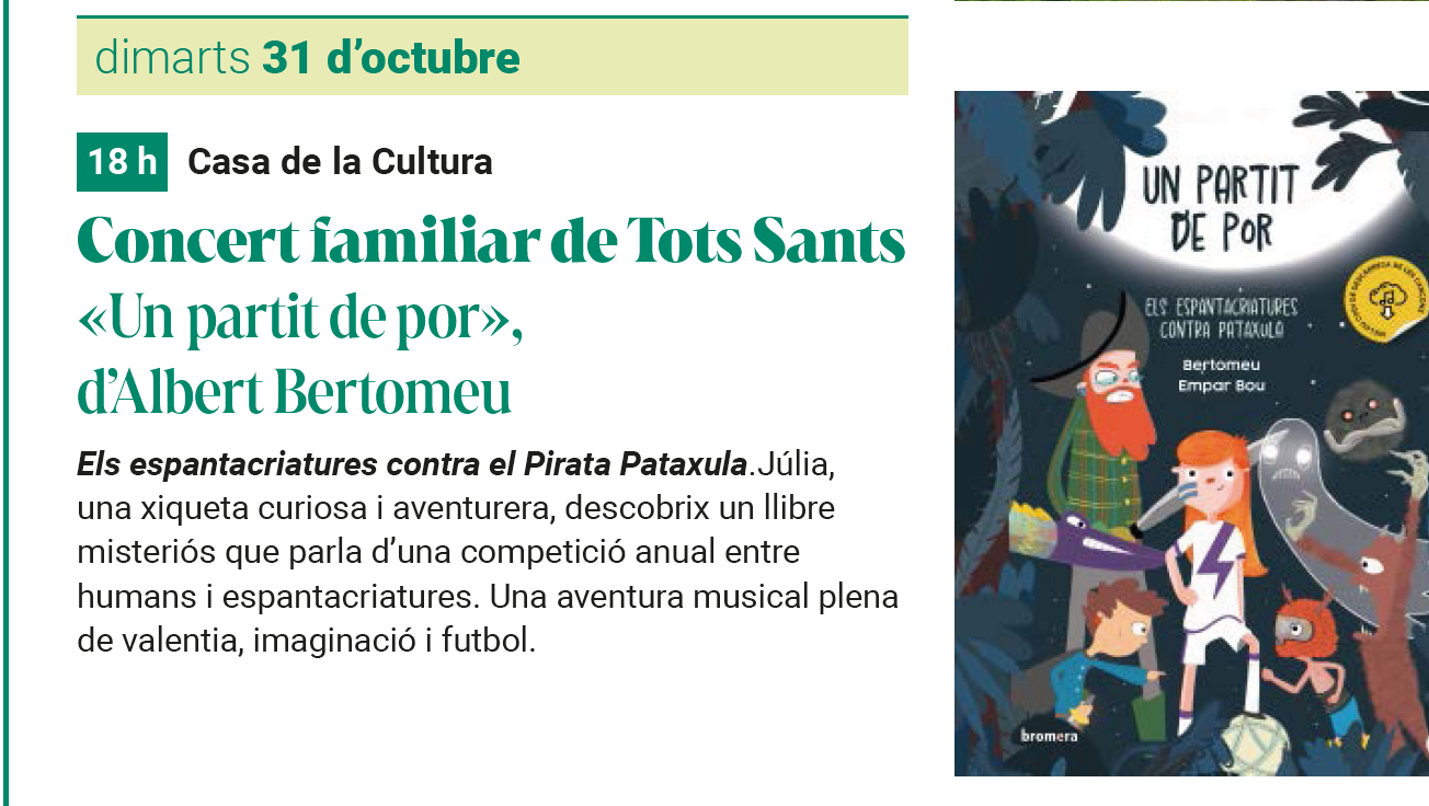 Concert familiar de Tots Sants