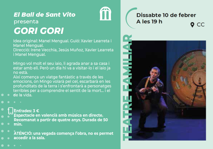 El Ball de Sant Vito, presenta "GORI GORI"