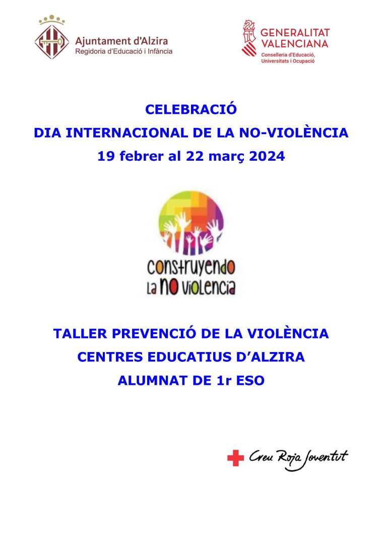 TALLER PREVENCIÓ DE LA VIOLÈNCIA