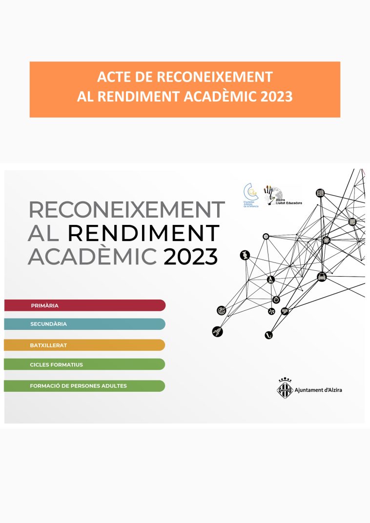 Rendiment acadèmic 2023