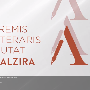 Gala dels PREMIS LITERARIS CIUTAT D'ALZIRA