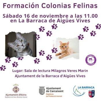 Formación Colonias Felinas