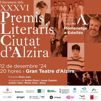 Gala Solidària Premis Literaris Ciutat d’Alzira 2024