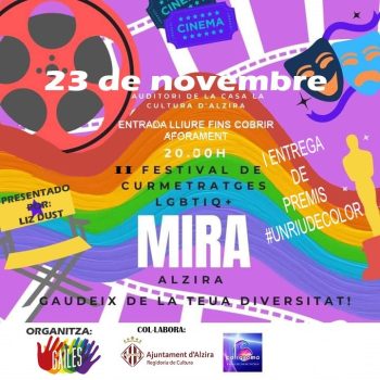 II FESTIVAL DE CURMETRAGES LGBTIQ+ MIRA