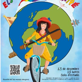 Espectacle per a públic infantil “Els Viatges de Mónipe”, a càrrec de Mónica Pérez Puche