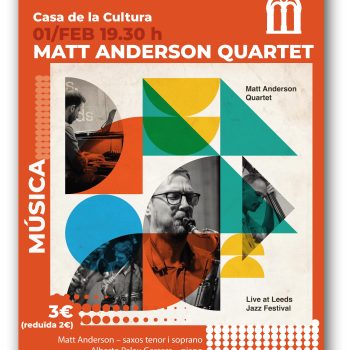 ALJAZZIRA JAZZ CLUB "Matt Anderson Quartet"