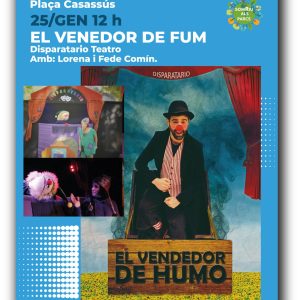 Disparatario Teatre presenta EL VENEDOR DE FUM