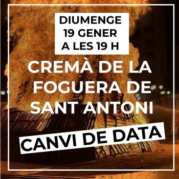 CREMÀ FOGUERA DE SANT ANTONI