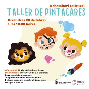 Taller de pintacares a càrrec de Rebombori Cultural