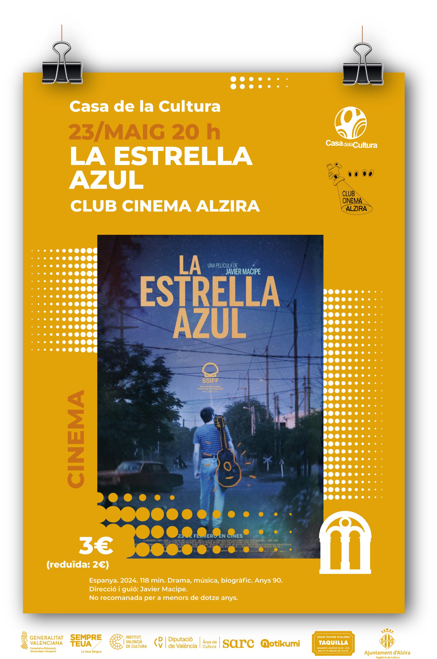 CLUB CINEMA ALZIRA "LA ESTRELLA AZUL"