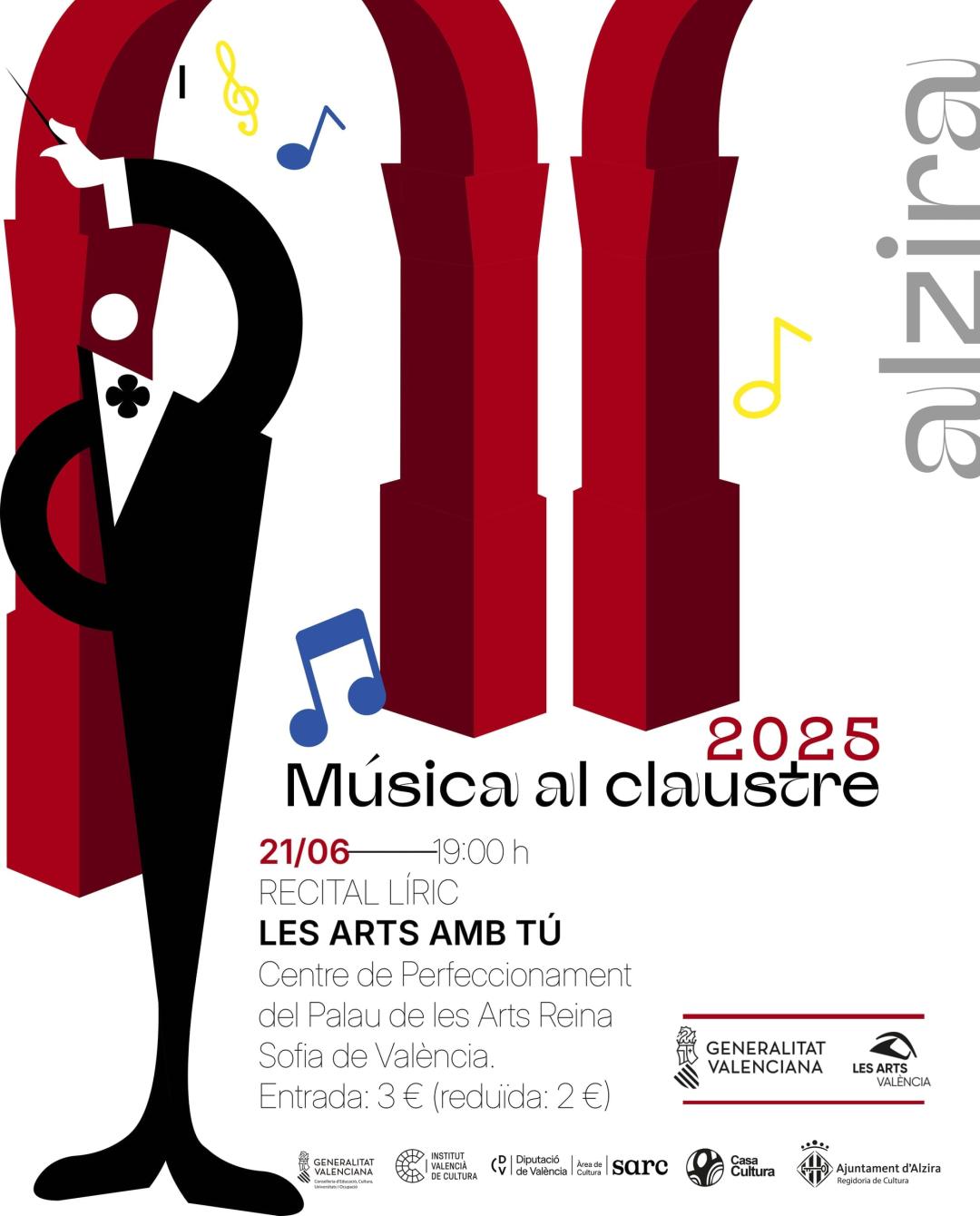 RECITAL LÍRIC - LES ARTS AMB TÚ - Música al Claustre 2025