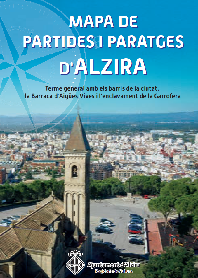 Mapa de partides i paratges d'Alzira