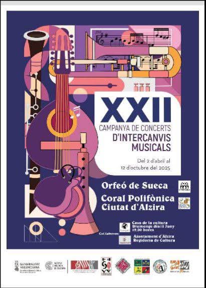 ORFEÓ SUECÀ i CORAL POLIFÒNICA CIUTAT D’ALZIRA