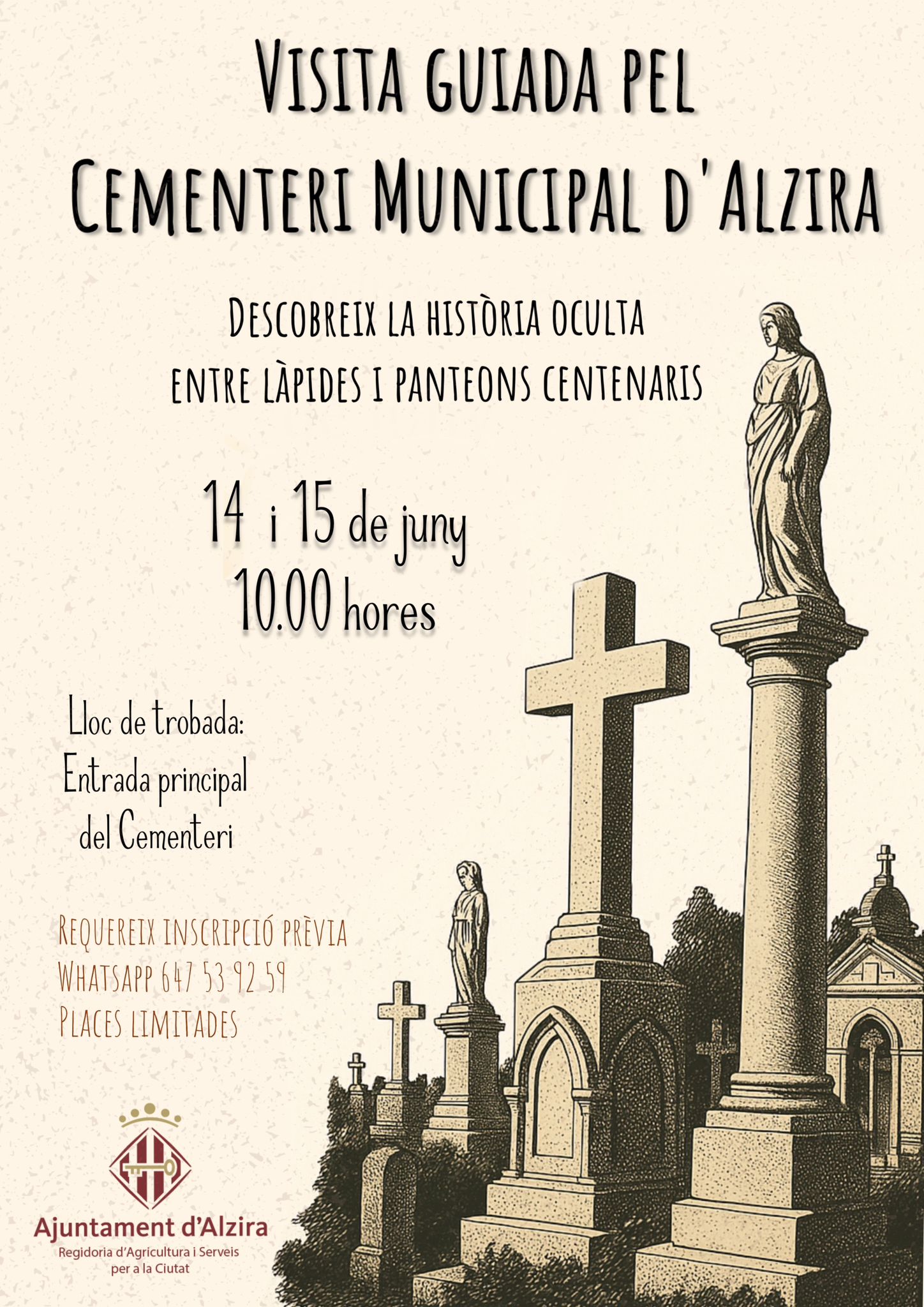 VISITA GUIADA PEL CEMENTERI MUNICIPAL D'ALZIRA