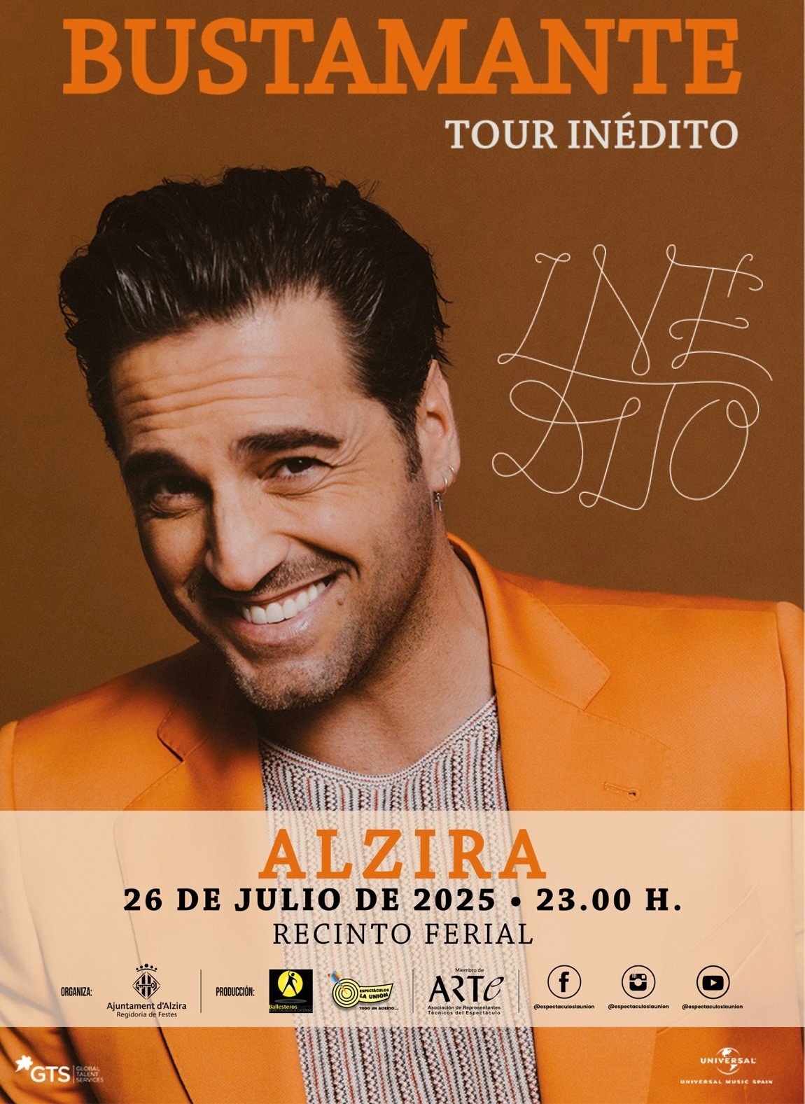 Festes de Sant Bernat "Concert de David Bustamante"