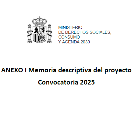 ANEXO I Memoria descriptiva del proyecto