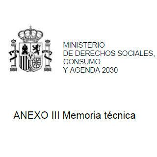 ANEXO III Memoria técnica