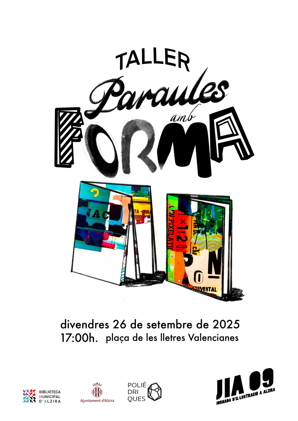 Taller "Paraules amb forma: crea el teu llibre d’artista"