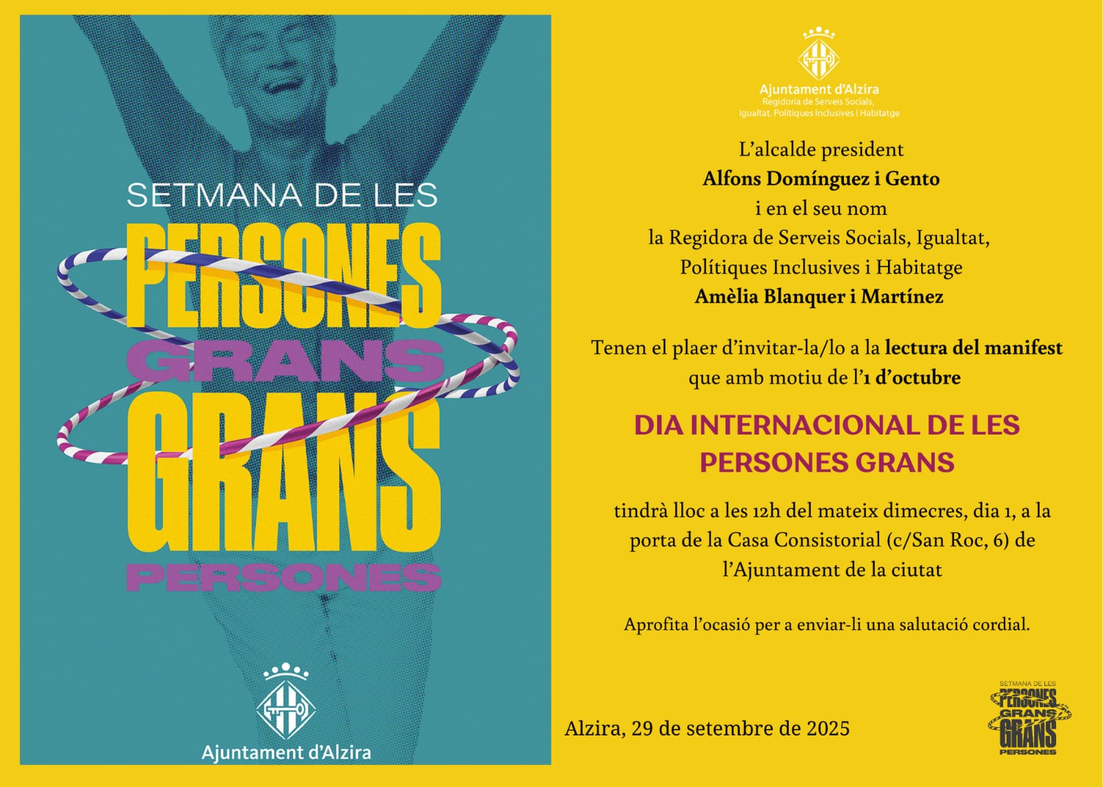 DIA INTERNACIONAL DE LES PERSONES GRANS