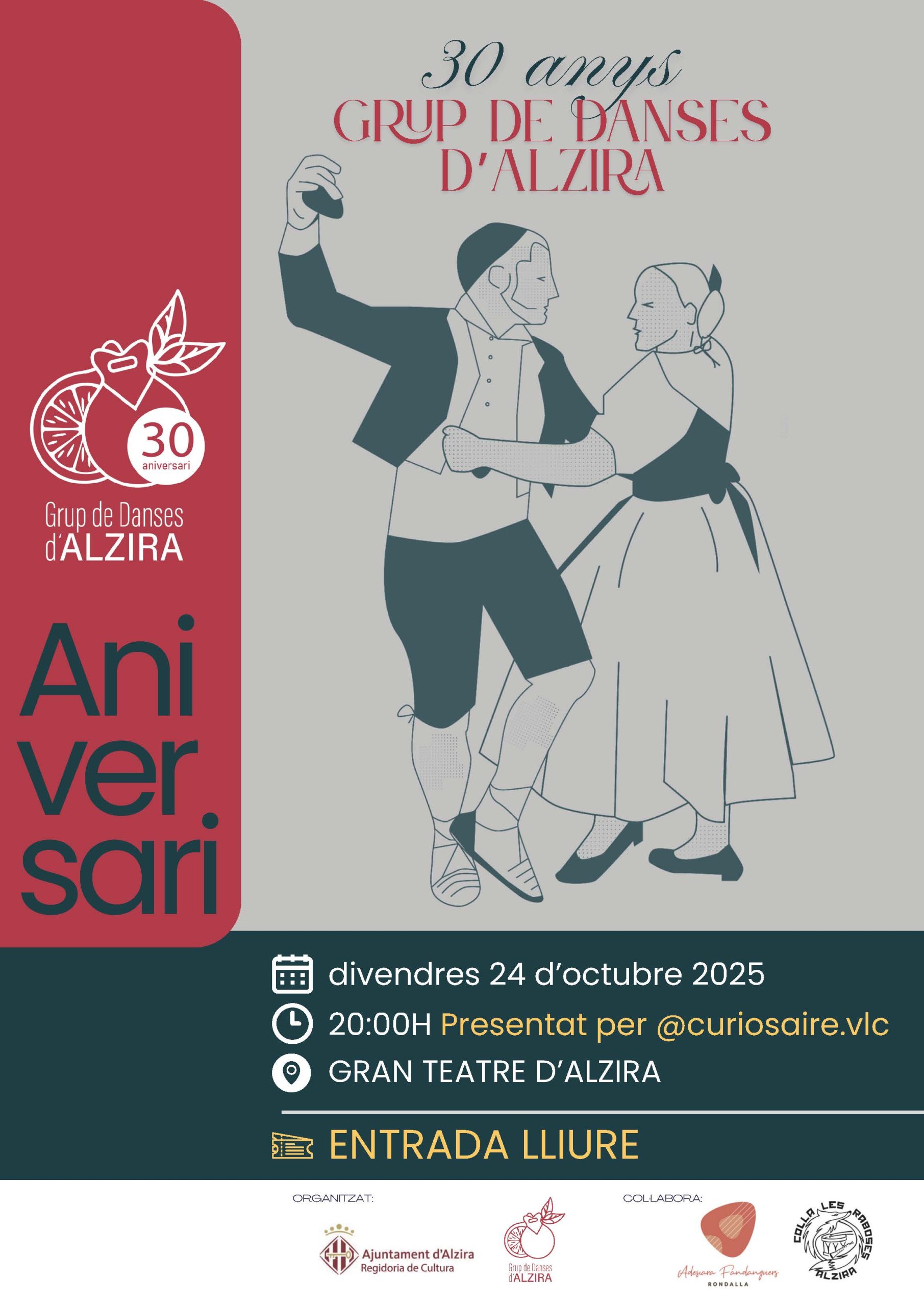 30 anys GRUP DE DANSES D'ALZIRA