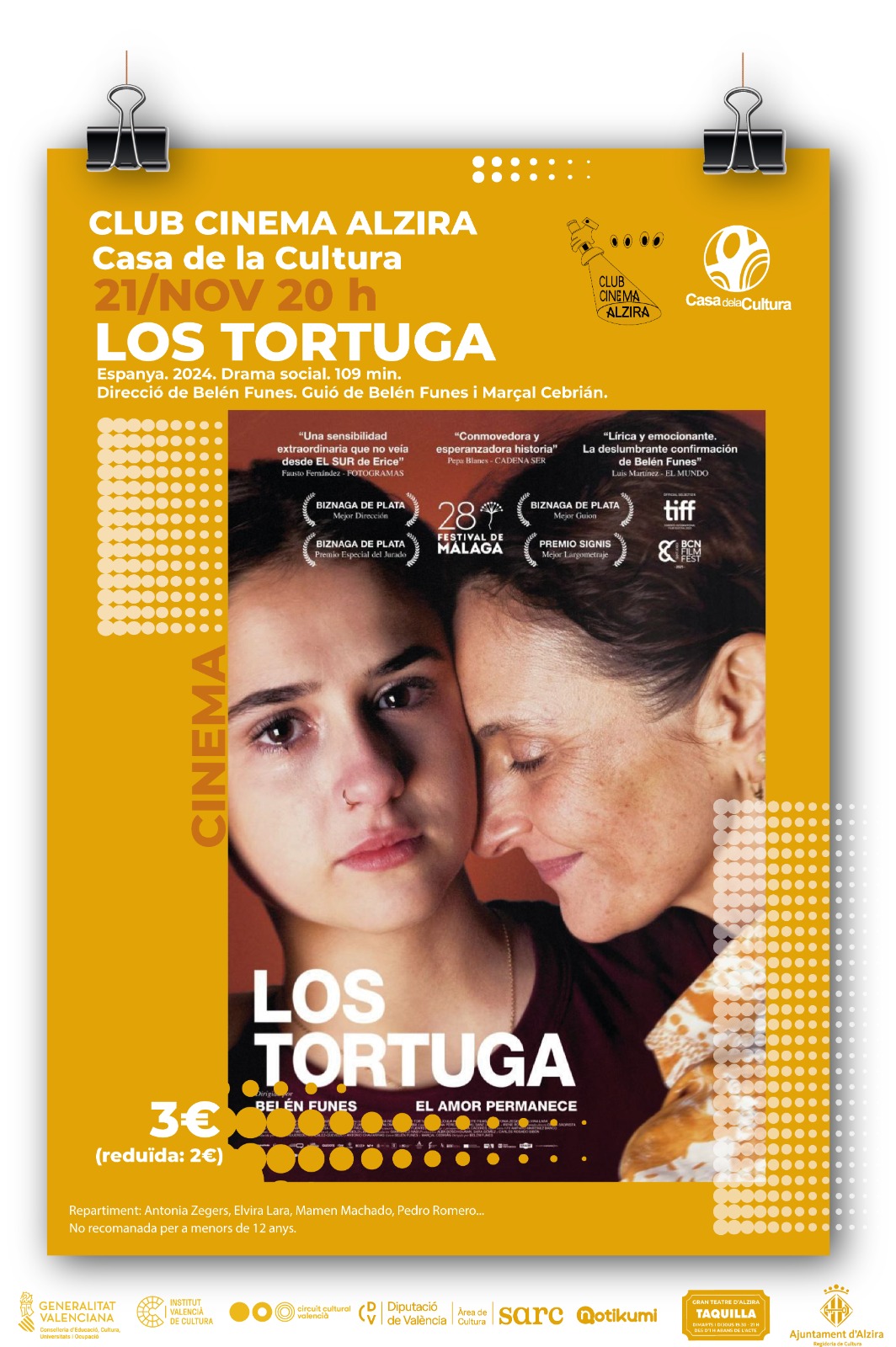 CLUB CINEMA ALZIRA "LOS TORTUGA"