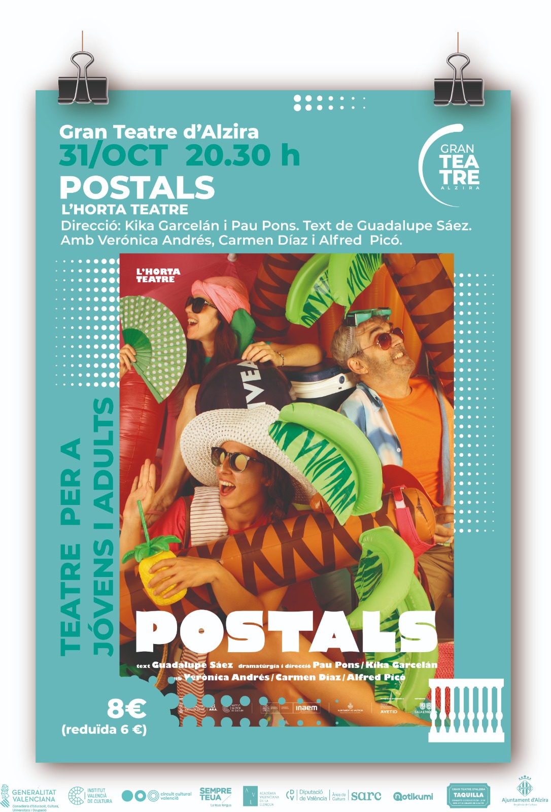 L’Horta Teatre presenta POSTALS