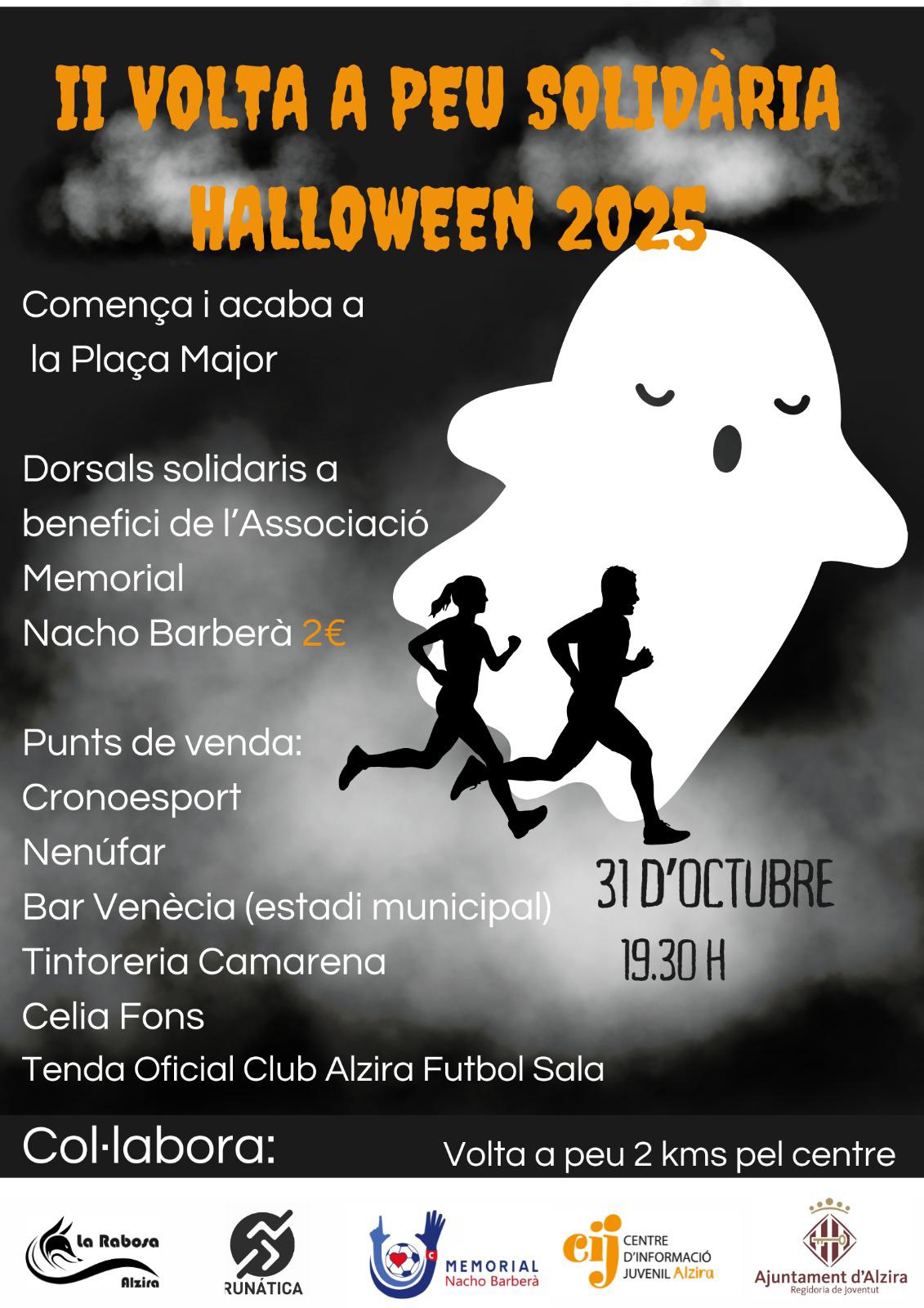 II Volta a peu solidària HALLOWEEN 2025