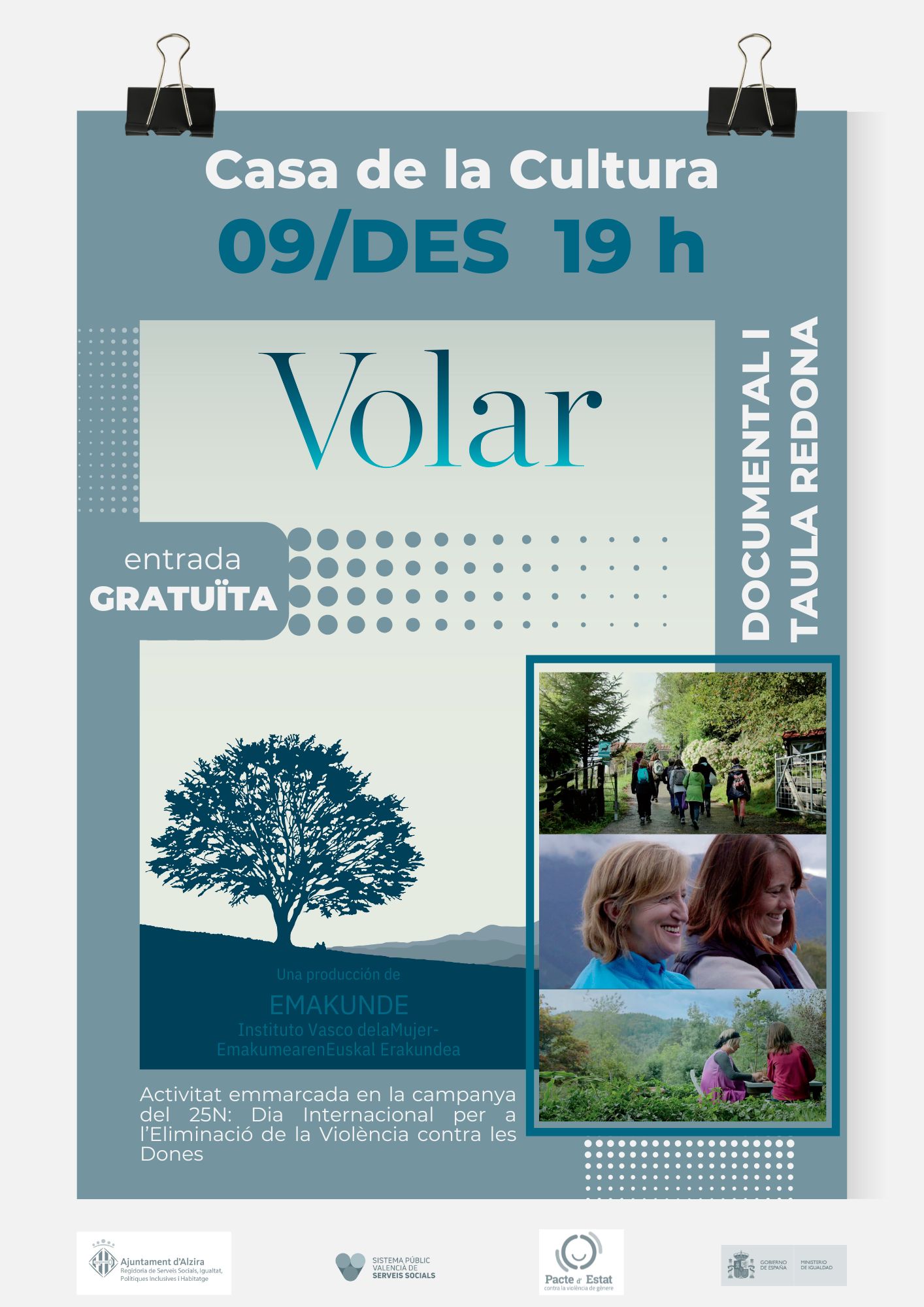 Projecció documental 'Volar'