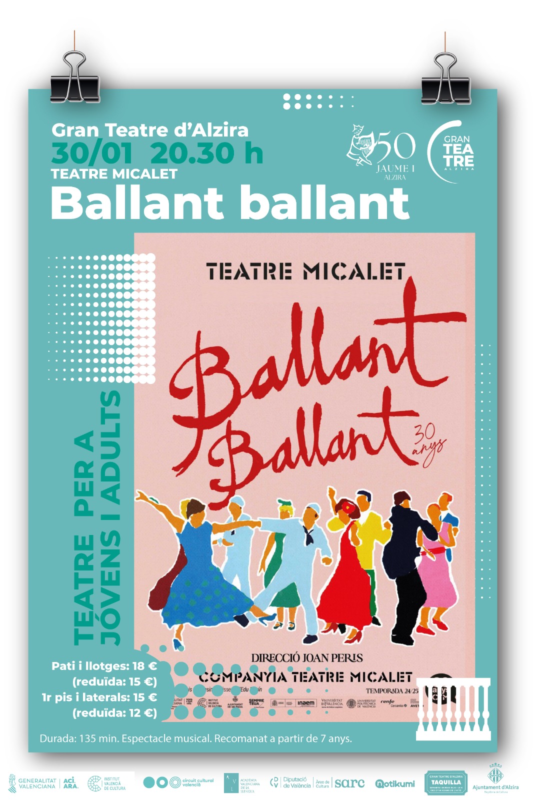 Teatre Micalet presenta BALLANT BALLANT