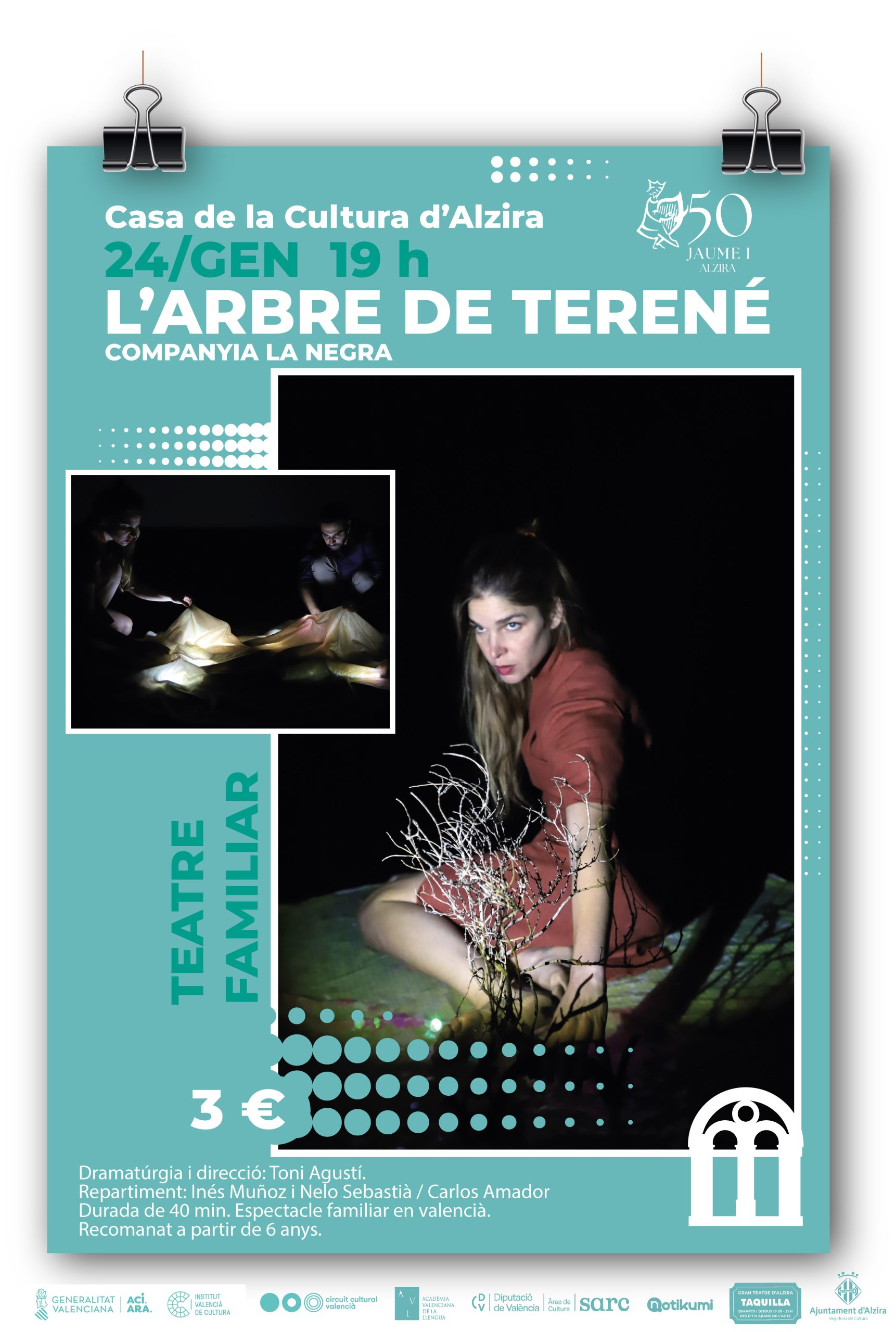 Companyia La Negra presenta L’ARBRE DEL TERENÉ